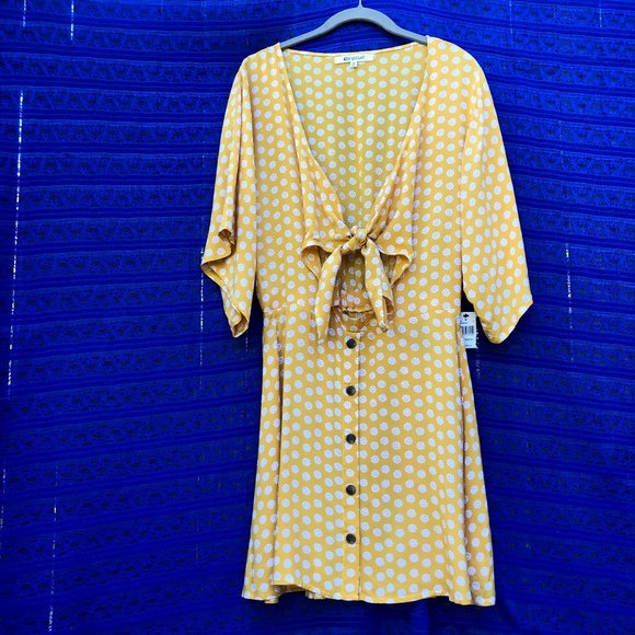 Rip Curl Dresses & Skirts - NWT Rip Curl Floral Cutout Dress